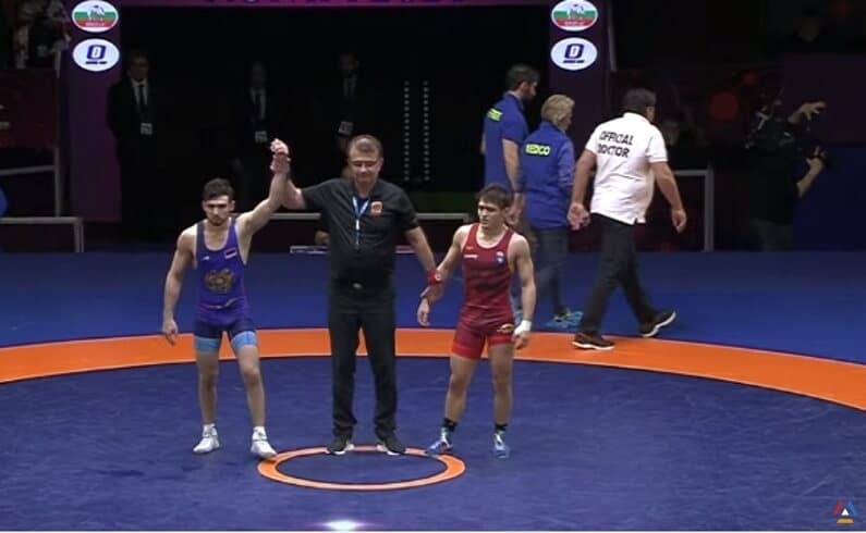 Wrestling Championship - Arsen Harutyunyan won a bronze medal Wrestling Championship - Arsen Harutyunyan won a bronze medal