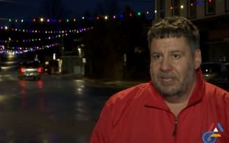 People are putting up Christmas lights during coronavirus pandemic People are putting up Christmas lights during coronavirus pandemic