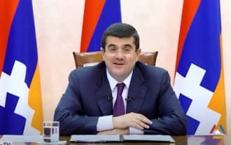 Алиев, ты выбрал путь решения вопроса посредством силы? Мы к этому готовы: Президент Арцаха Алиев, ты выбрал путь решения вопроса посредством силы? Мы к этому готовы: Президент Арцаха