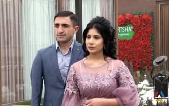 The engagement of Varazdat, who lost both arms on the front lines The engagement of Varazdat, who lost both arms on the front lines