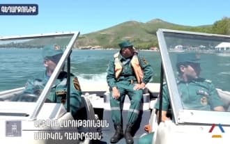 For the first time, drones will help rescuers in Lake Sevan