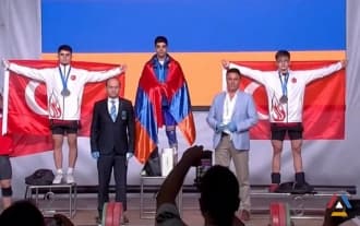 Rafik Minasyan became the European champion, leaving athletes from Turkey in second and third places Rafik Minasyan became the European champion, leaving athletes from Turkey in second and third places