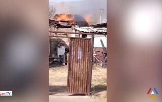 Азербайджан открыл огонь по селу Ерасх
