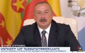 Aliyev complained that some countries are blackmailing Azerbaijan